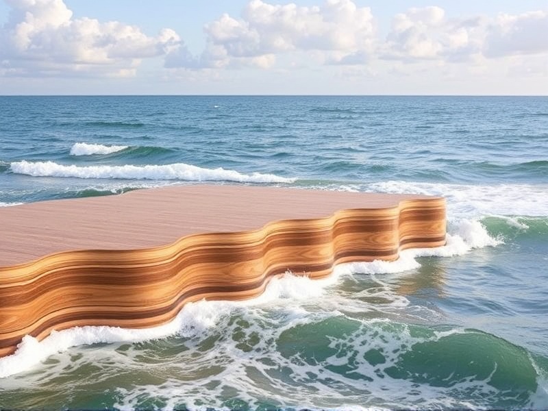 Applications of WPC Wave Board in Coastal Construction