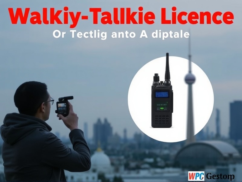 Applying for Walkie Talkie Licence in India: A Step-by-Step Guide from WPC