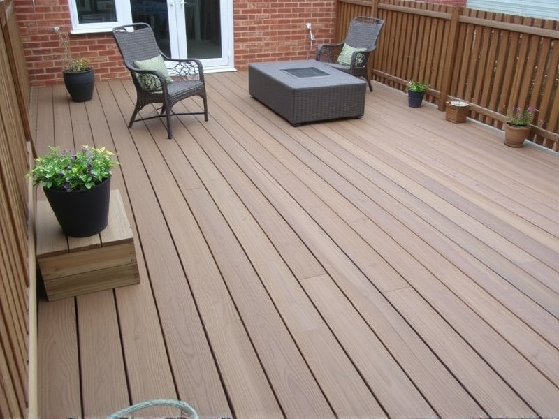average price for composite decking uk