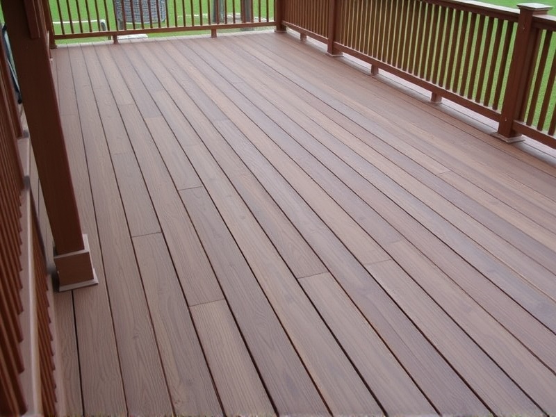 brazilian walnut composite trex decking