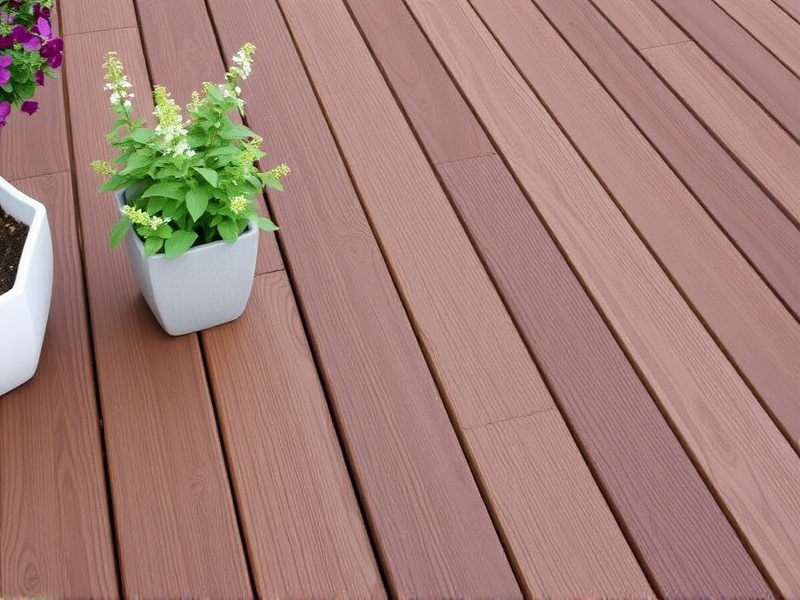 brown composite decking boards