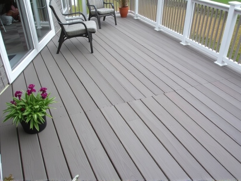 can composite decking be painted or stained