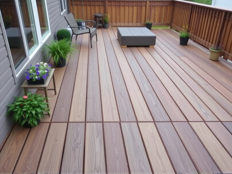 can composite decking go over old boards