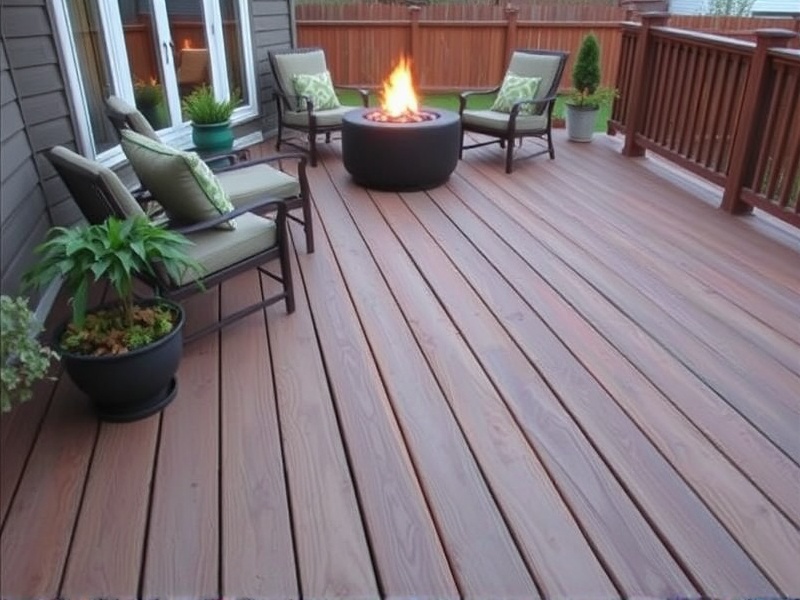 can you burn composite decking