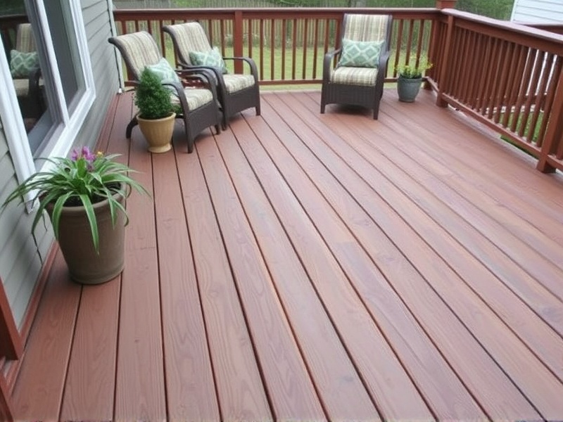 can you cover wood decking with composite