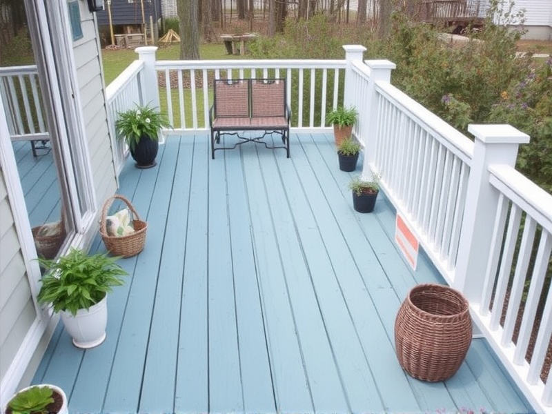 can you paint decking