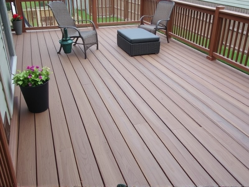 cappped composite decking