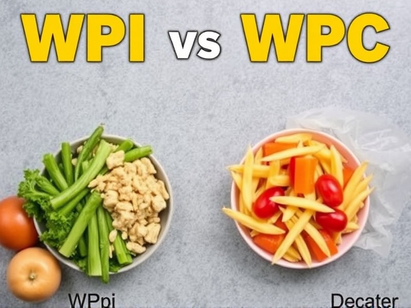Choosing Between WPI and WPC: What's Best for Your Diet?