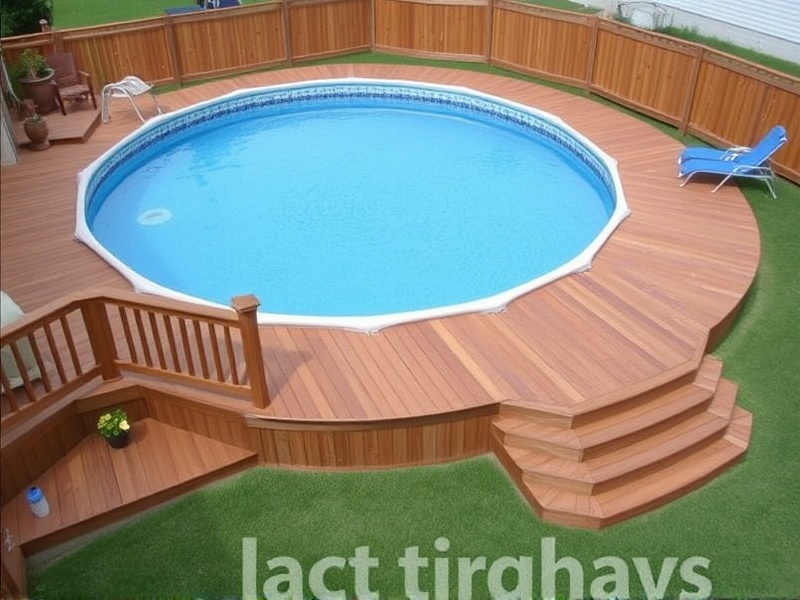 Choosing Composite Decking for Your Above Ground Pool Area