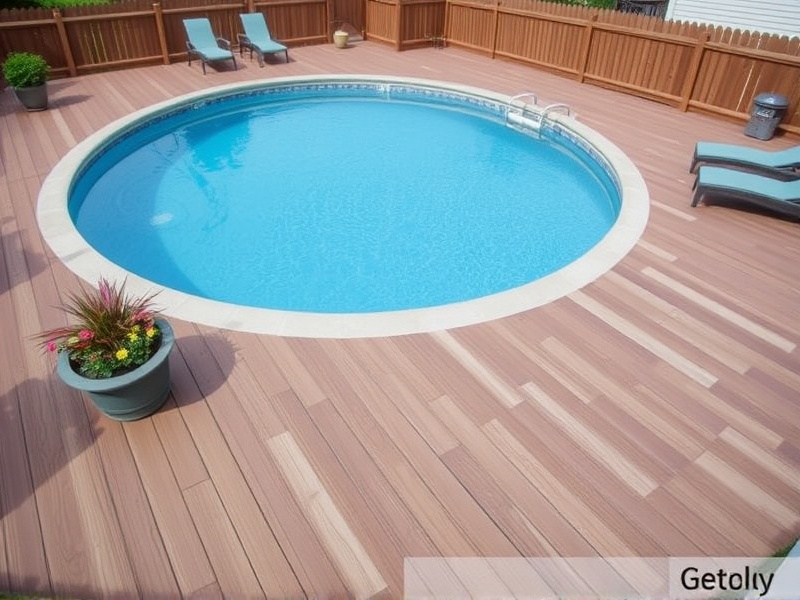 Choosing the Right Composite Decking for Your Inground Pool