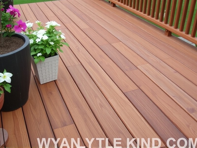 Choosing the Right Interlocking Wood Composite Decking Tiles