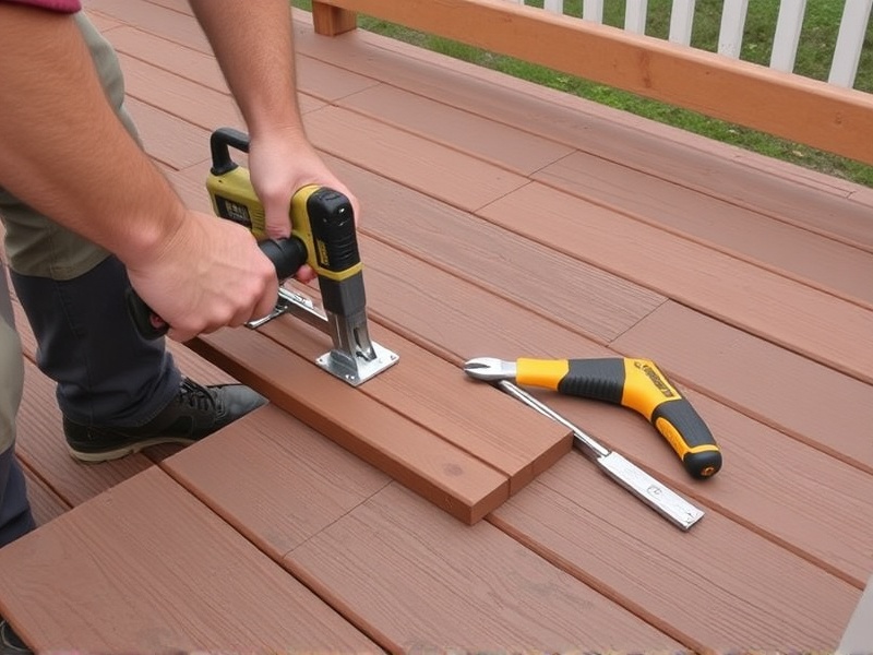 Choosing the Right Tools for Assembling Composite Decking