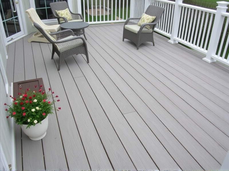 clamshell composite decking