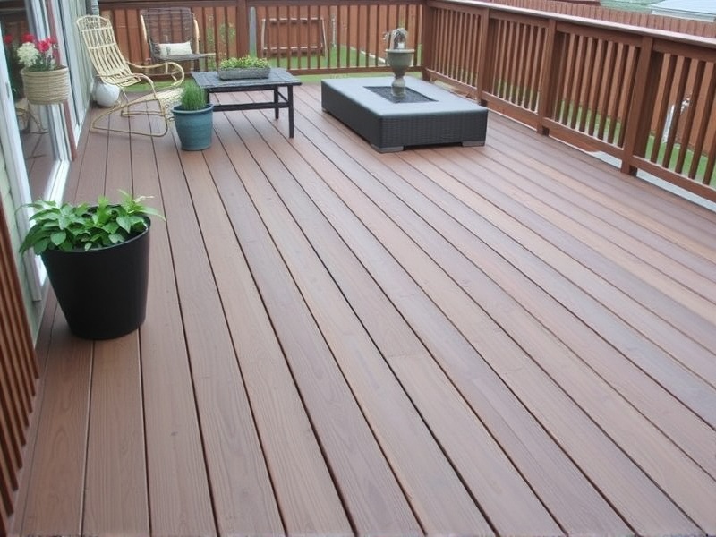 class a composite decking