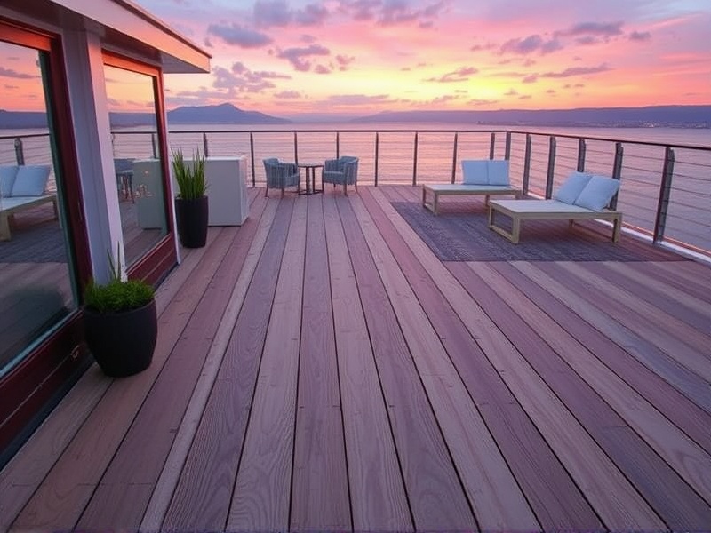 class a fire-resistant decking