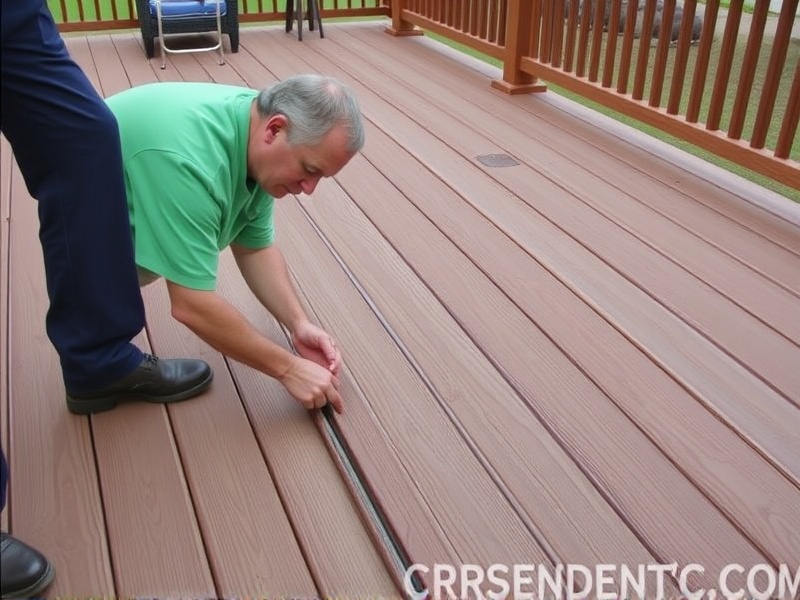 CLR Application Techniques for Composite Decking Maintenance
