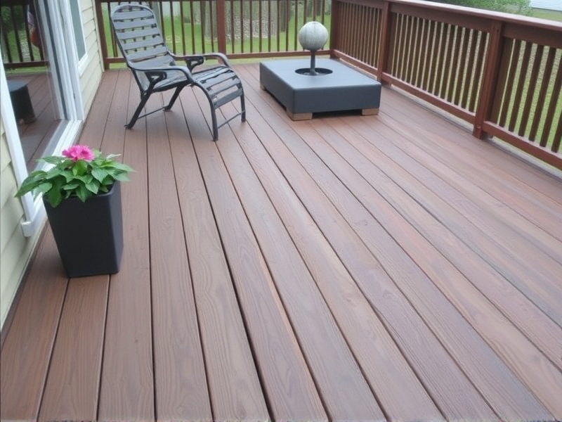 clr on composite decking