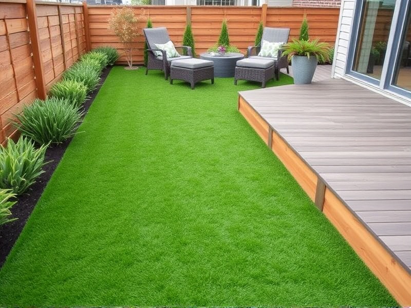 Combining Artificial Grass and Composite Decking: A Guide to Creating a Low-Maintenance Outdoor Oasis