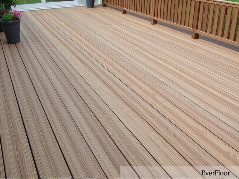 Comparing EverFloor WPC Terrassenfliesen with Traditional Decking Materials