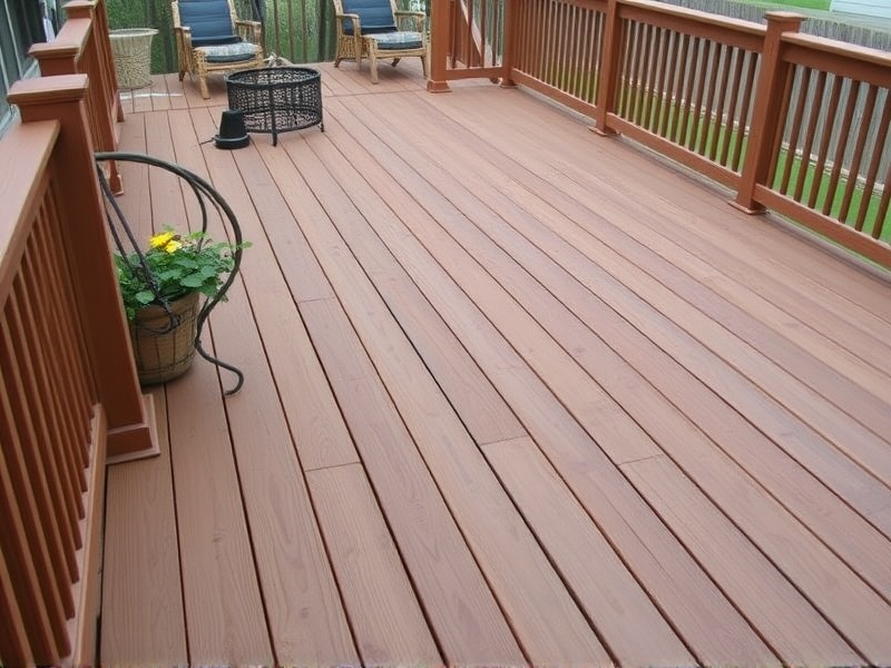 composite cedar looking decking