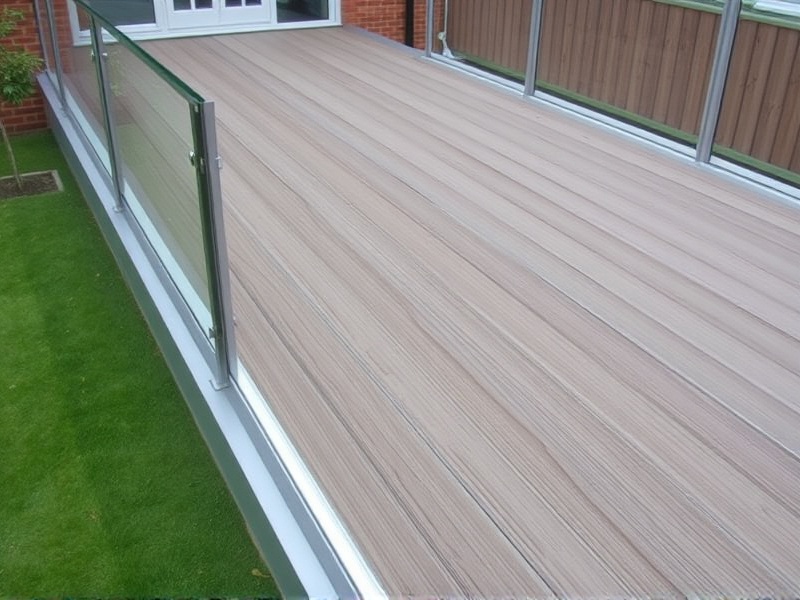 composite decking aluminium frame