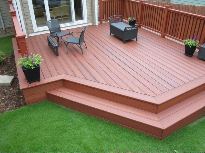 composite decking build