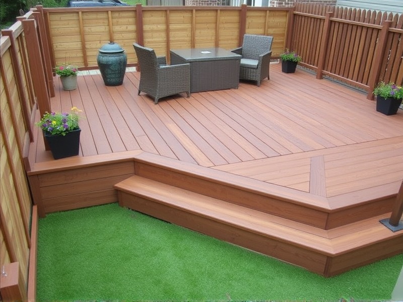 composite decking designs uk