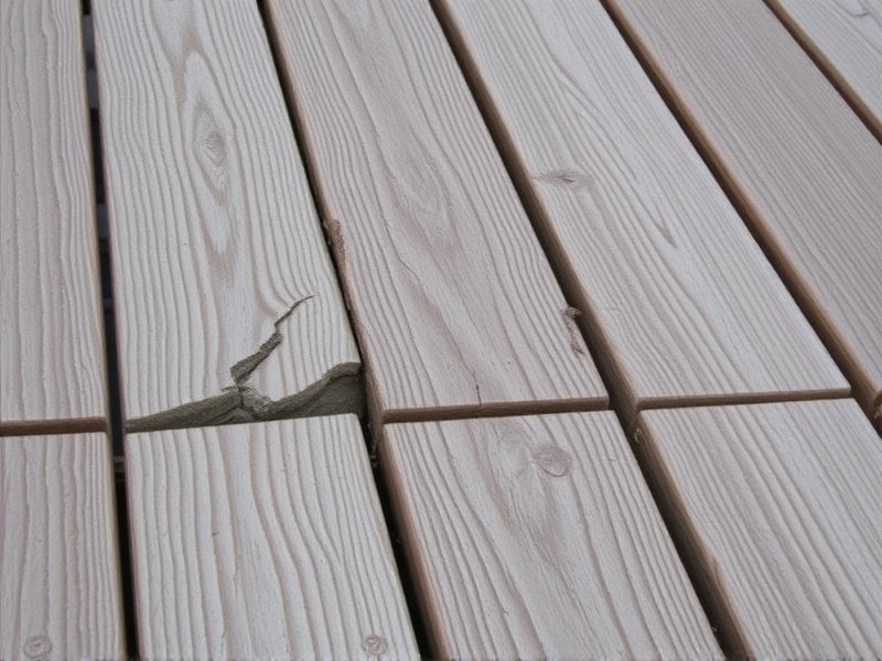 composite decking falling apart