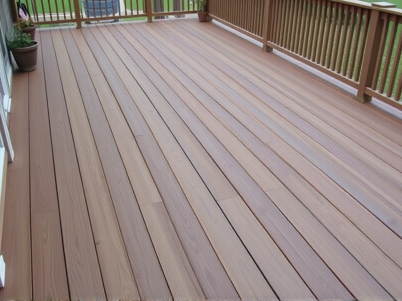 composite decking finishes