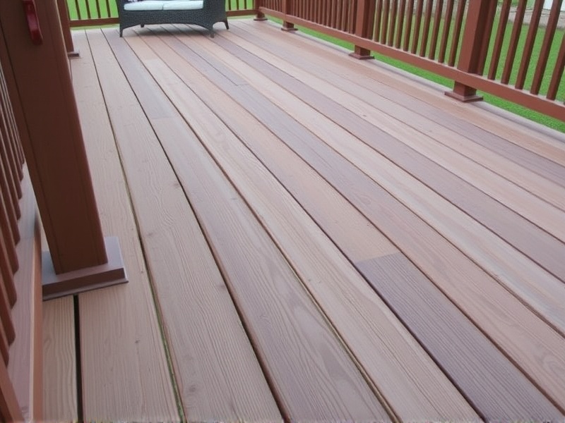 composite decking flexing