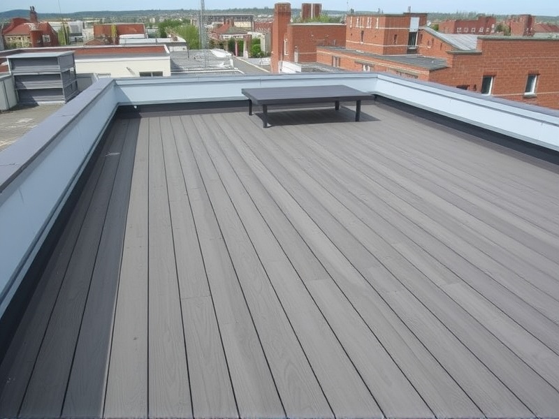 composite decking for flat roof