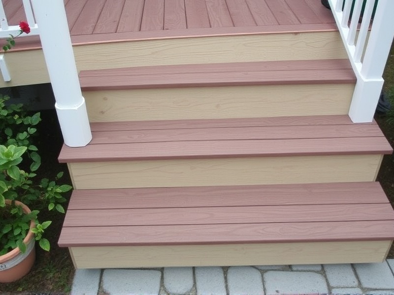 composite decking for stair treads