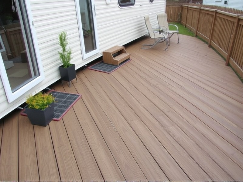 Composite Decking Installation Tips for Caravans