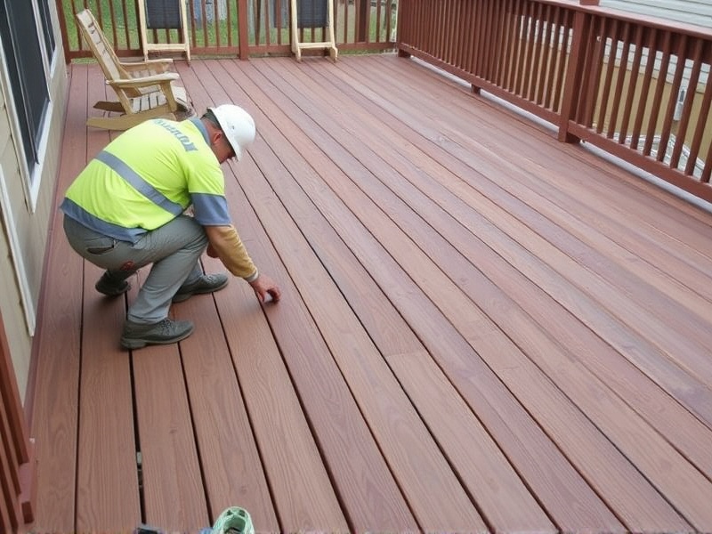 composite decking labor and materials
