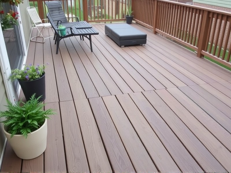 composite decking made from pvc