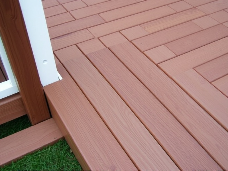 composite decking mitered corners