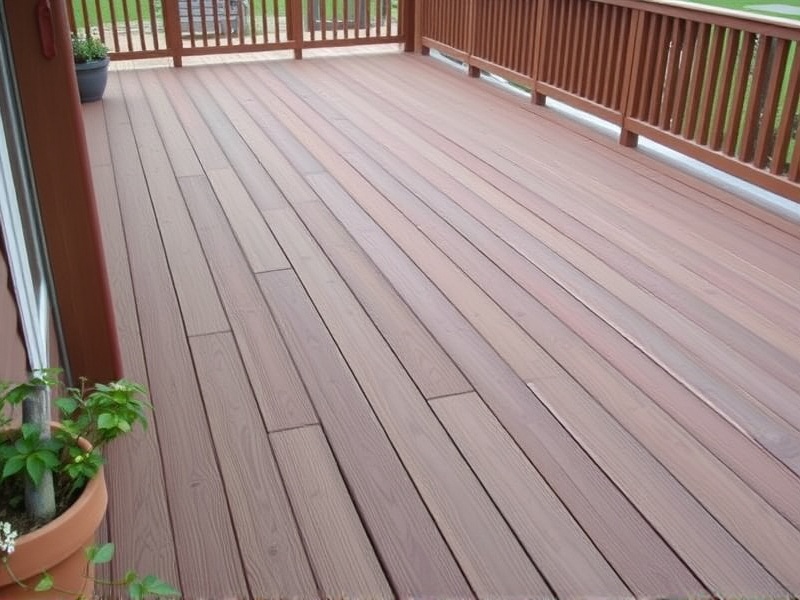 composite decking plastic
