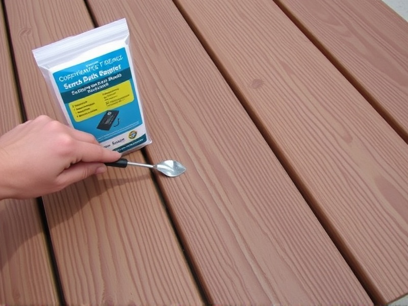 composite decking scratch repair kit