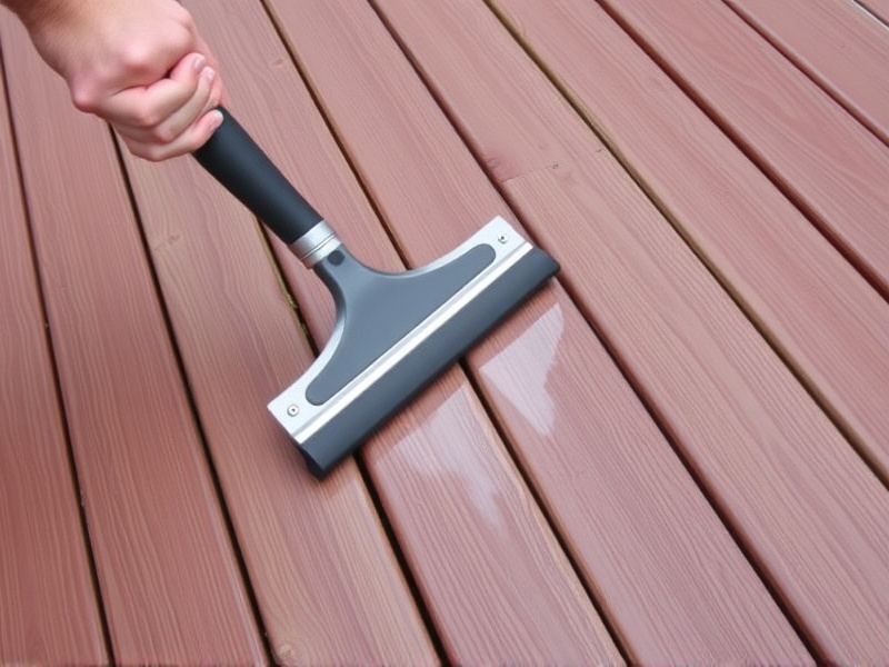 composite decking squeegee