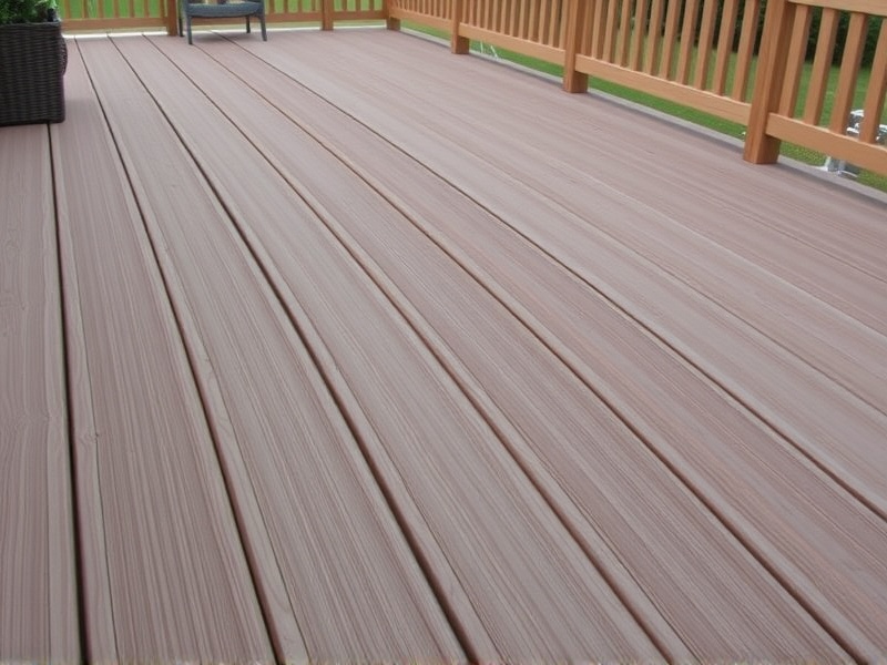 composite decking surface temperature