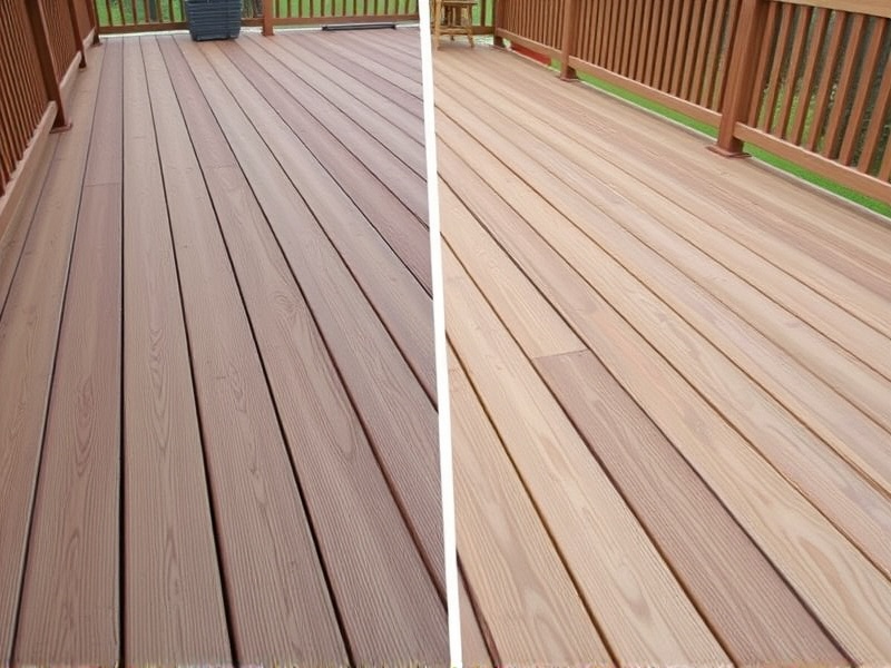 composite decking vs timber