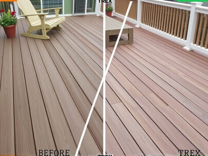 composite decking vs trex