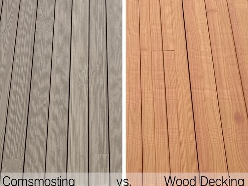 Composite Decking vs. Wood Decking: A Detailed Comparison