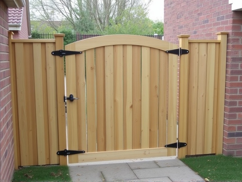 composite fencing gate