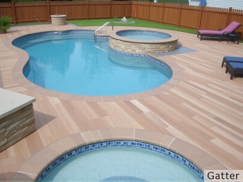 composite pool deck