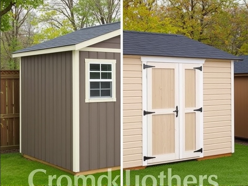 Composite Sheds vs. Traditional Wood Sheds: Which is Better?