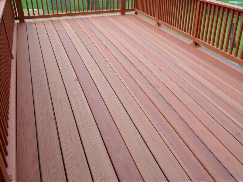 composite vs redwood decking