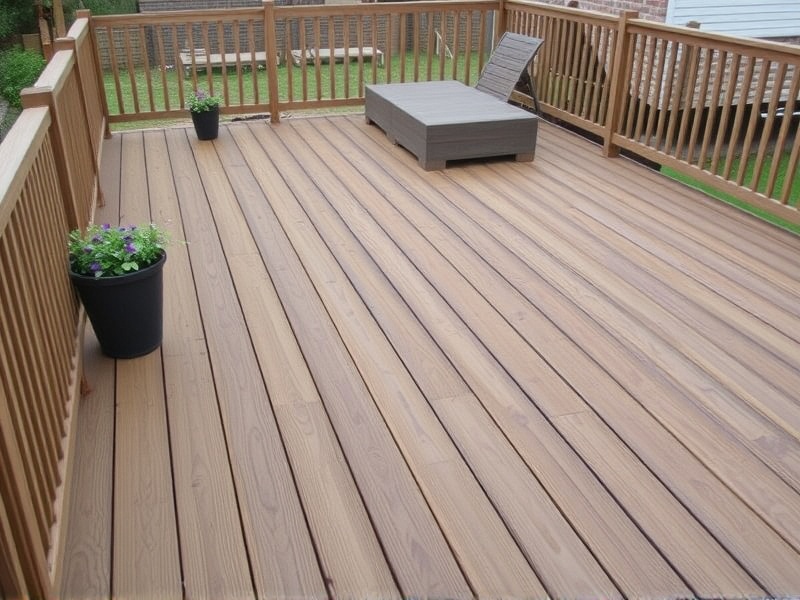 composite wood caravan decking