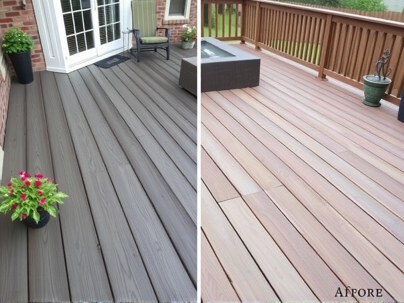Cost Efficiency of Vinyl vs Composite Decking Materials