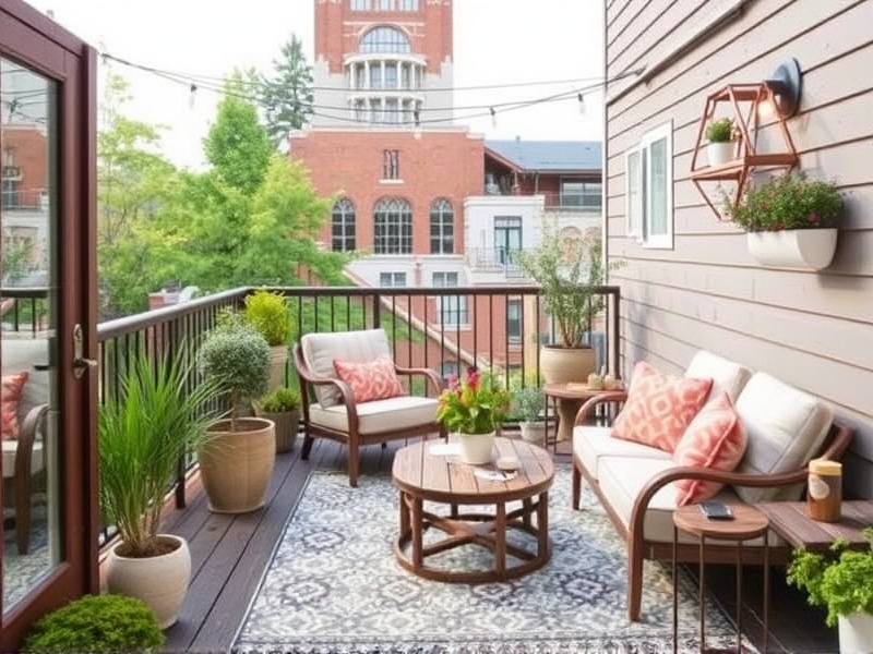 Cozy Corner: Creating a Comfortable Balcony Deck Retreat